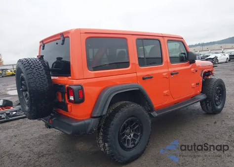 2023 Jeep Wrangler 4-Door High Tide 4X4 из США, поврежденный, VIN 1C4HJXDG1PW643982